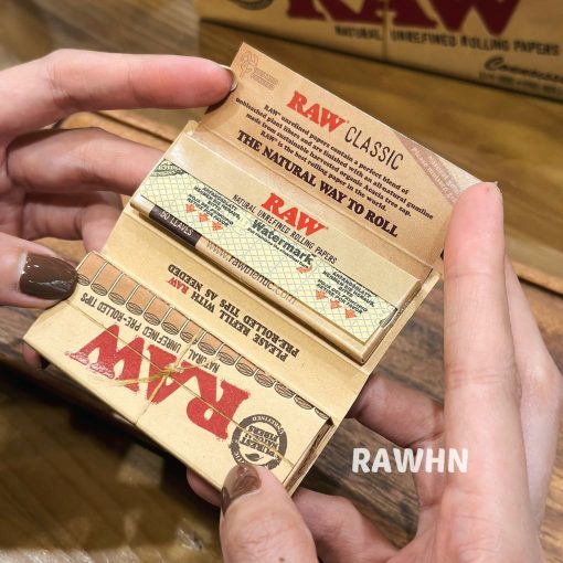 78MM-RAW Natural-PREROLLED-Tip