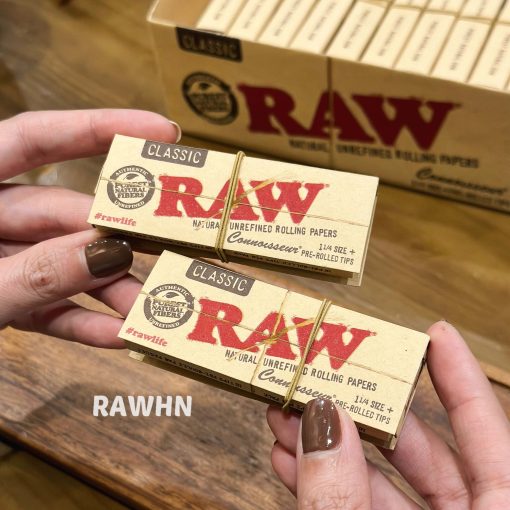 78MM-RAW Natural-PREROLLED-Tip