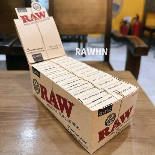 78MM-RAW Natural-PREROLLED-Tip